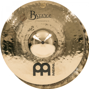 Meinl Heavy Hammered Byzance Brilliant Hi-Hat 14″ talerz perkusyjny