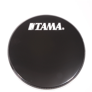 Tama BK20BMWS nacig do bbna basowego 20″ Resonant Black Tama Logo
