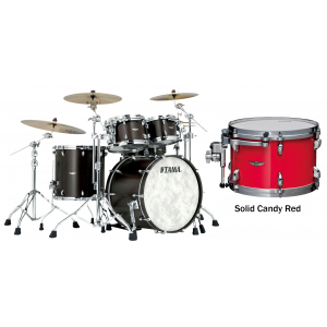 Tama TW42RZS-SDR Star Walnut Solid Candy Red zestaw perkusyjny