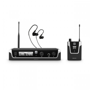 LD Systems U505 IEM HP - Douszny system monitorowy z słuchawkami, 584-608 MHz
