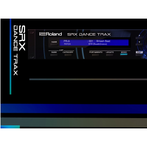Roland Cloud SRX Dance syntezator programowy (program komputerowy)