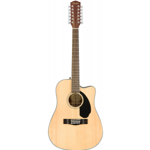 Fender CD-60SCE Dreadnought WF Natural  gitara elektroakustyczna dwunastostrunowa