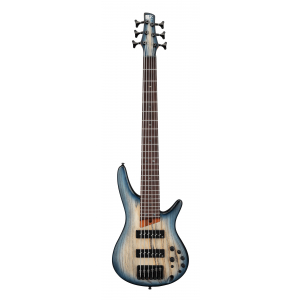Ibanez SR606E-CTF Cosmic Blue Starburst Flat gitara basowa