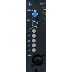 API Audio 512V przedwzmacniacz mikrofonowo-liniowy w standardzie API500