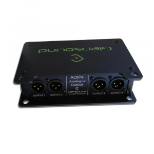 Glensound AoIP4o interfej Dante 4x AnalogOutput