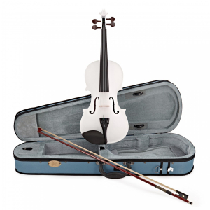 Stentor 1401WHF skrzypce 1/4 Harlequin, zestaw, białe