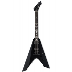 LTD Vulture Black Satin gitara elektryczna, sygnatura James Hetfield