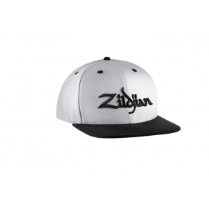 Zildjian Baseball Cap, biała czapka z czarnym logo