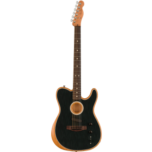 Fender Acoustasonic Player Telecaster Brushed Black gitara elektroakustyczna