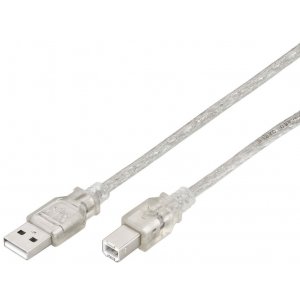 Monacor USB 201AB kabel USB 2.0, 1m
