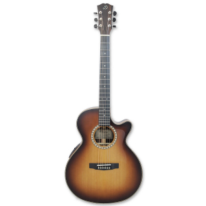 Dowina  Bordeaux DCE-LB LrBaggs SPE gitara elektroakustyczna
