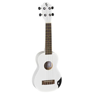 Baton Rouge UR1S Chary J. ukulele sopranowe, matt metallic white