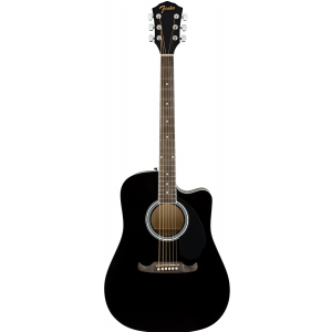 Fender FA-125CE Dreadnought Black WN gitara elektroakustyczna