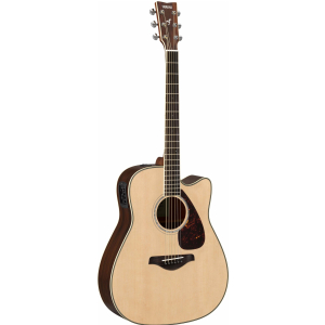 Yamaha FGX 830 C NT gitara elektroakustyczna, solid top, cutaway, natural(B-Stock)