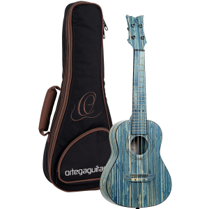 Ortega RUSWB-CC Stone Washed Blue ukulele koncertowe