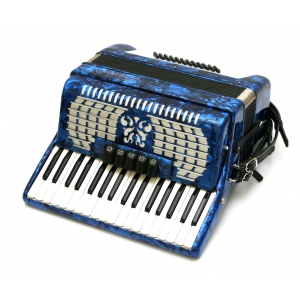 Paoloni P6001-BK akordeon (60, niebieski)
