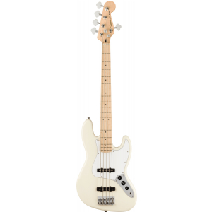 Fender Squier Affinity Series Jazz Bass V MN Olympic White  (...)