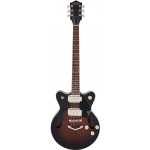 Gretsch G2655-P90 Streamliner Center Block Jr. Double-Cut P90 with V-Stoptail Brownstone gitara elektryczna