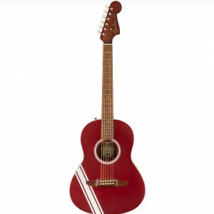 Fender Sonoran Mini Candy Apple Red Competition Stripes gitara akustyczna