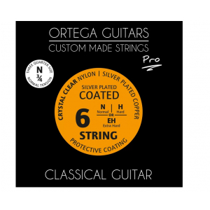 Ortega NYP34N Crystal Nylon 3/4 Pro Normal Tension struny do gitary klasycznej 28-43