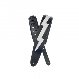 Planet Waves 25LIC03 Icon Collection Leather Guitar Strap, Lightning pasek gitarowy skrzany