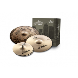 Zildjian A City Pack, 12H/14Cr/18R zestaw talerzy perkusyjnych