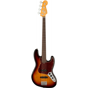 Fender American Professional II Jazz Bass Fretless, Rosewood Fingerboard, 3-Color Sunburst gitara basowa