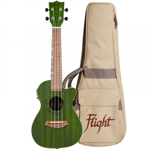 FLIGHT  DUC380 CEQ JADE ukulele koncertowe z elektronik