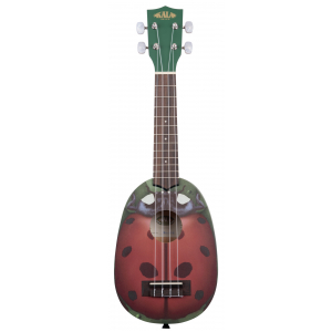 Kala Novelty Ladybug ukulele sopranowe