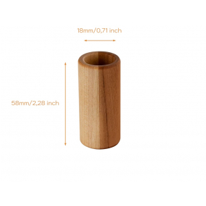 Ortega OWS-S CHerry/Birch Wood Slide Small tuleja 58/18mm