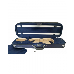 Sebim 2006-BL futera do skrzypiec 4/4 - kolor niebieski / niebieski. beowy