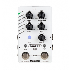 Mooer Looper X2 - Stereo Looper Pedal efekt gitarowy