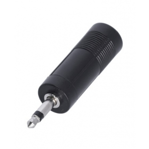 Adam Hall Connectors K4AJF2MM2 - Adapter jack mono 6,3 mm �e�ski na jack mono 3,5 mm m�ski