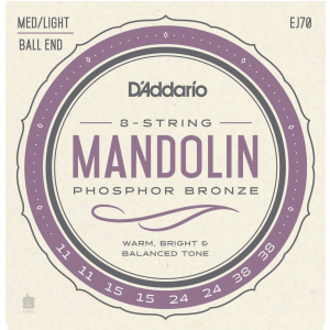 D′Addario EJ 70 struny do mandoliny