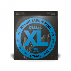 D′Addario ETB 92S struny do gitary basowej 50-105 taperwound XL Short Scale