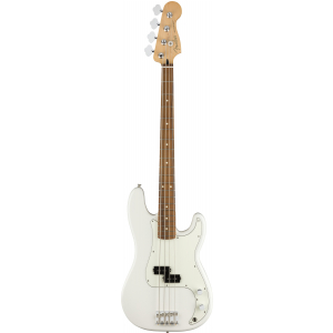 Fender Player Precision Bass PF Polar White gitara basowa