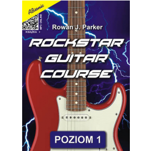 AN Rowan J. Parker Rockstar guitar course poziom 1 książka