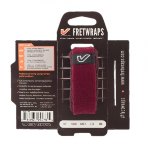 Gruvgear Fretwraps SM Burgundy opaska na gryf, maa