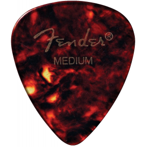 Fender Classic Celluloid Picks Shell, 451 Shape, Medium,  (...)