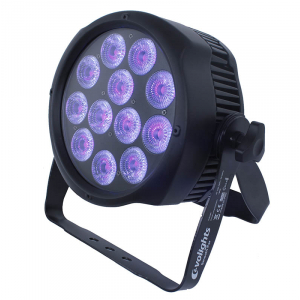 EVOLIGHTS SMOOTH PAR 12x10W RGBWA-UV LED - reflektor zewnętrzny IP65