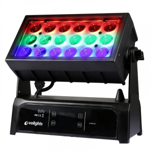 EVOLIGHTS 18x15W RGBW LED WALL WASHER ZOOM 7-58° - oświetlacz zewnętrzny IP65