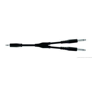Proel BULK505LU18 kabel audio mini TRS / 2x TS 1,8m