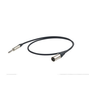 Proel ESO240LU3 kabel audio TRS / XLRm 3m