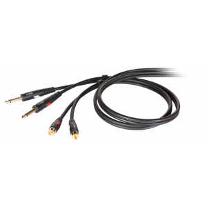 Proel Die Hard DHG535LU18 kabel audio 2x RCA / 2x TS 1,8m