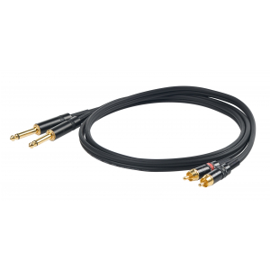 Proel CHLP310LU5 kabel audio 2x TS / 2x RCA 5m