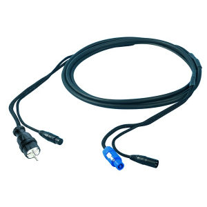 Proel PH130LU15 kabel zasilajcy wraz ze zczami mikrofonowymi