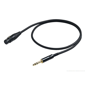 Proel CHL210LU2 kabel audio TRS / XLRf 2m