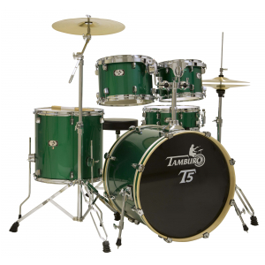 Tamburo T5R22GRSK Green Sparkle zestaw perkusyjny