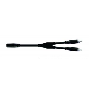 Proel BULK525LU03 kabel audio 2x RCA / gniazdo mini TRS 0,3m