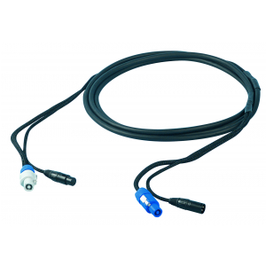 Proel PH140LU5 kabel zasilajcy wraz ze zczami mikrofonowymi